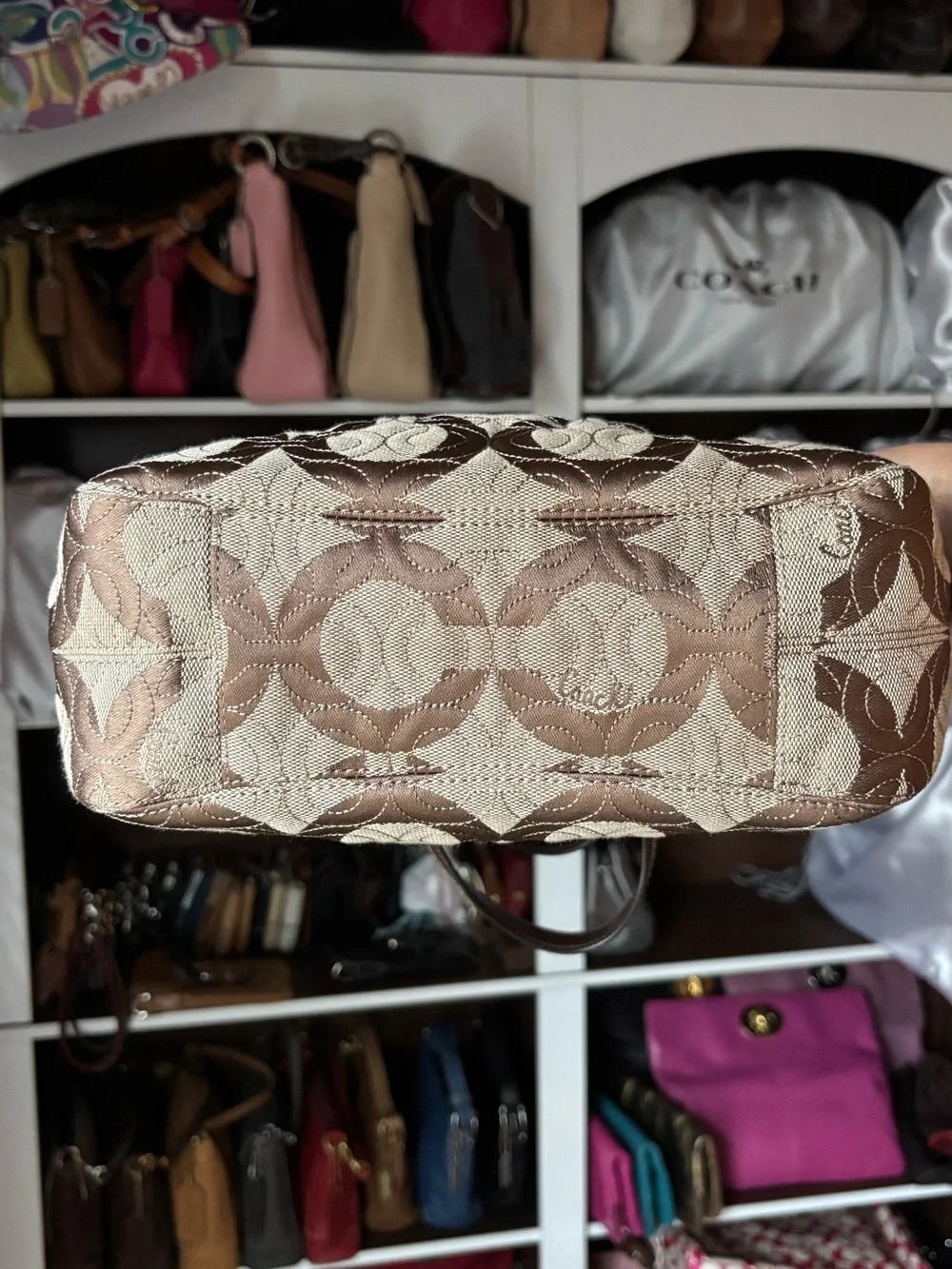 🤎COACH Gramercy Op Art Bag & Wallet🤎